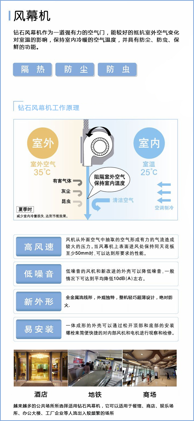風(fēng)幕機(jī)工作原理