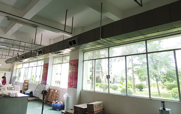 濕簾冷風(fēng)機(jī)管道